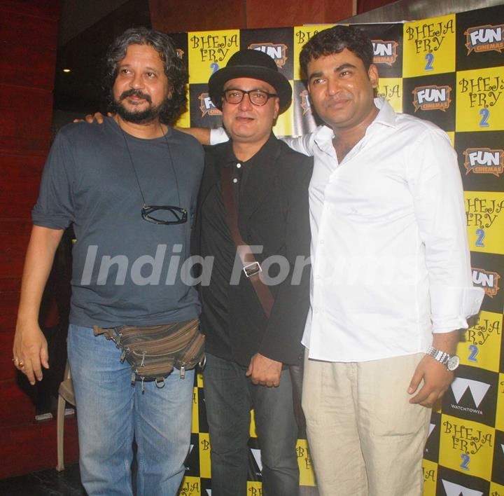 Vinay Pathak and Amol Gupte at Bheja Fry 2 premiere at Fun