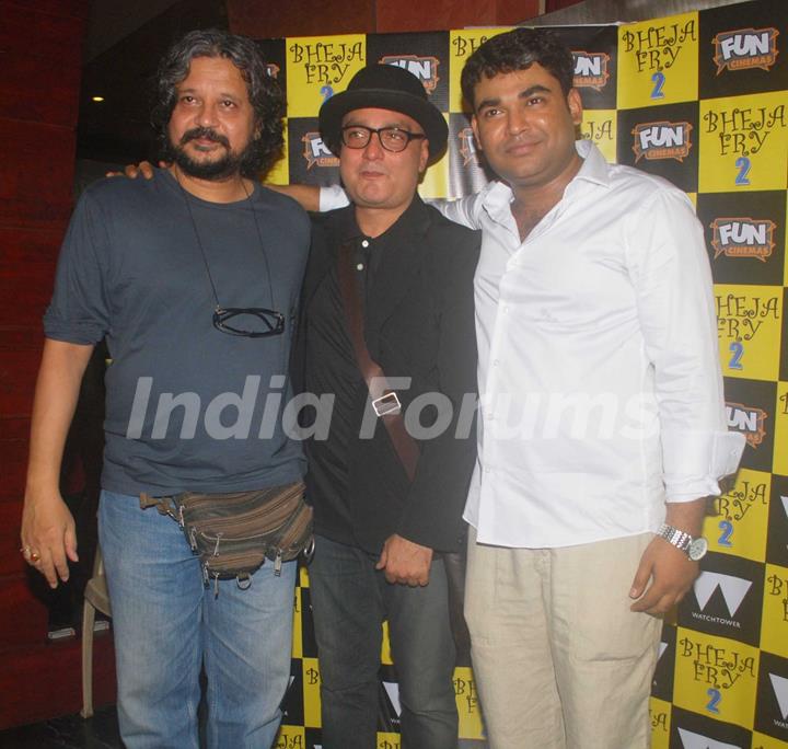 Vinay Pathak and Amol Gupte at Bheja Fry 2 premiere at Fun