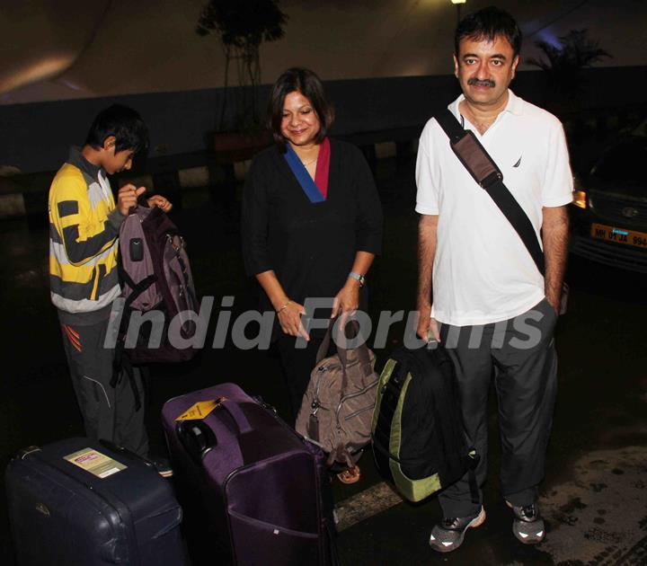 Rajkumar Hirani leaves for IIFA