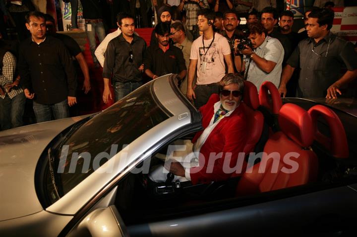 Amitabh Bachchan launch the music video of film Bbuddah...Hoga Terra Baap titled at Cinemax in Versova, Mumbai