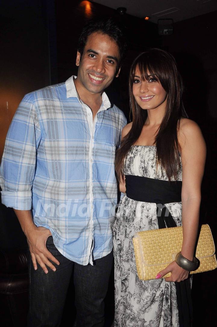 Minissha Lamba and Tusshar Kapoor at Bheja Fry 2 success bash, Cest la Vie