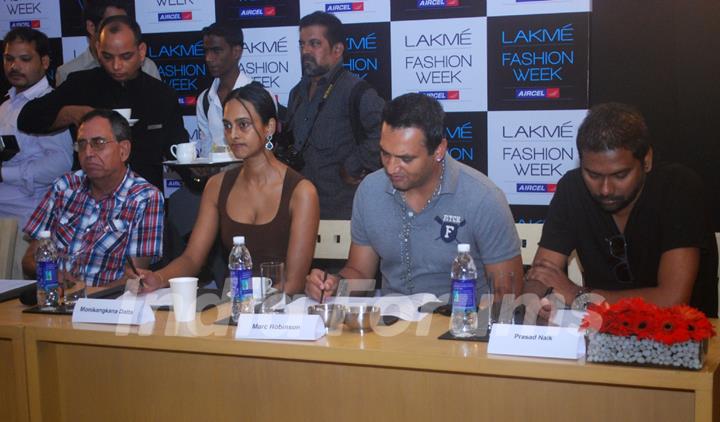 Judges at Lakme Fashion Week Model auditions in Grand Hyatt
