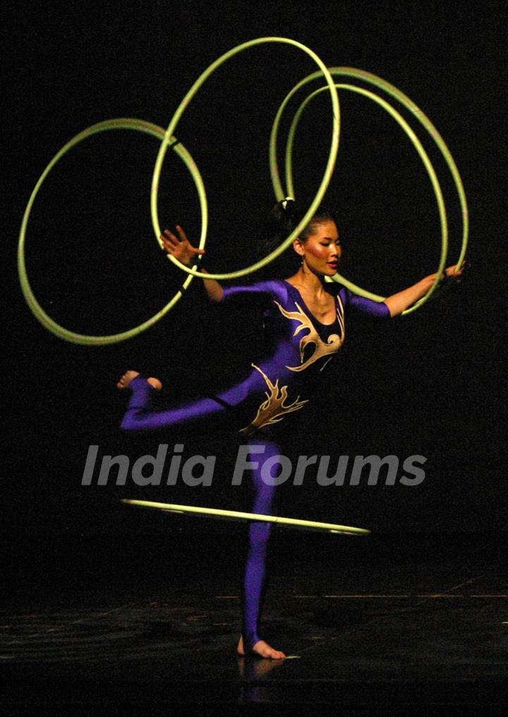 The media preview of  Mongolian Circus at Kingdom of Dreams at Gurgaon