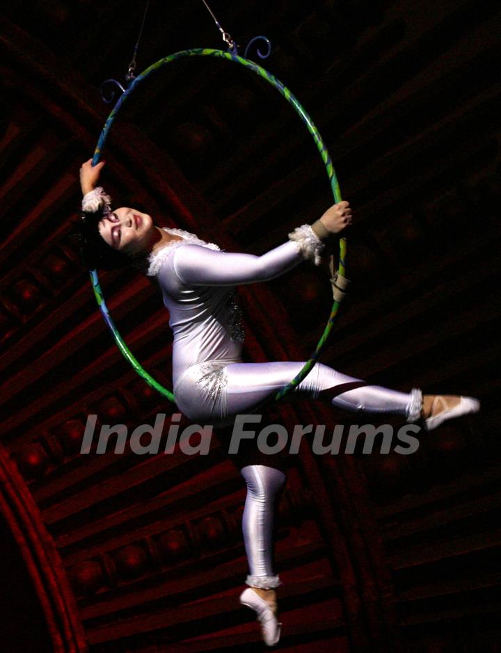 The media preview of  Mongolian Circus at Kingdom of Dreams at Gurgaon