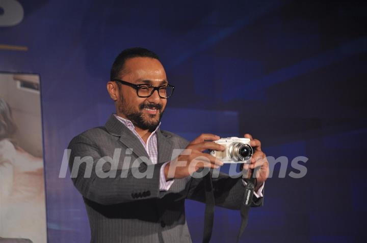 Rahul Bose brand ambassado launch 'Olympus Trinity Series Camera' at ITC hotel Parel