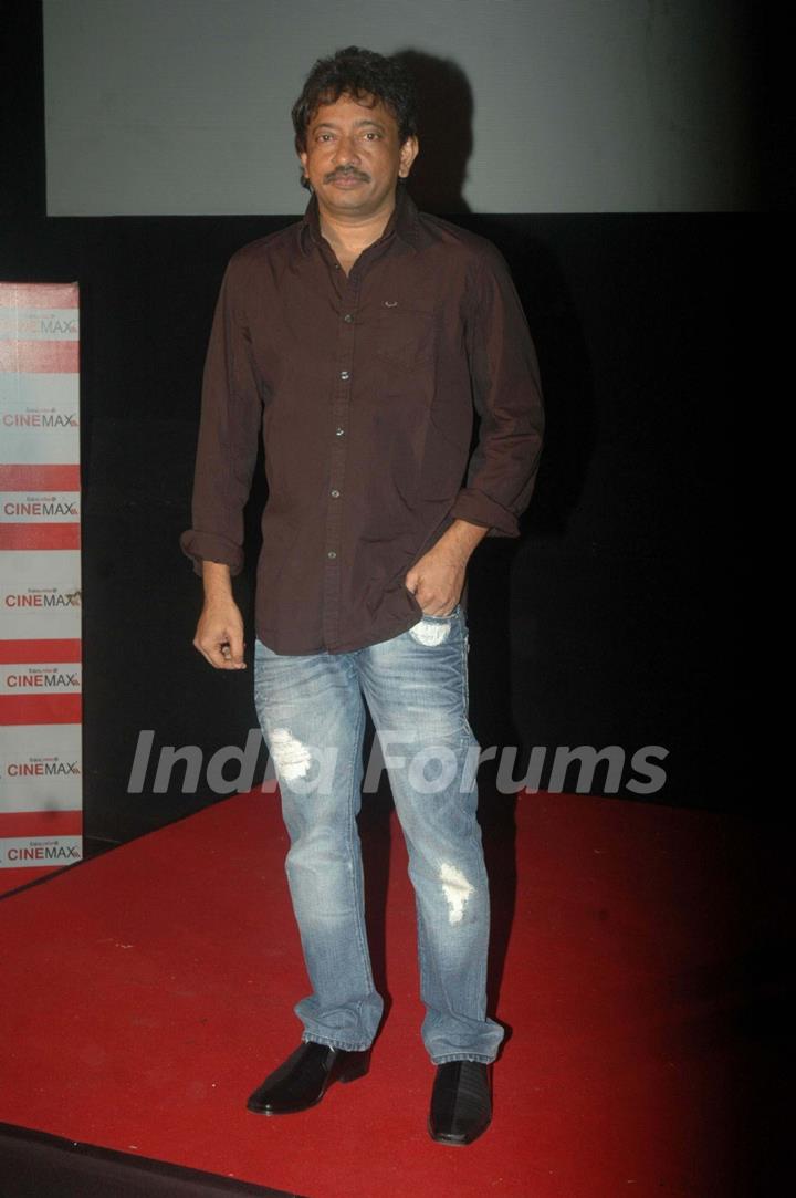 Ram Gopal Verma at RGV's Not a Love Story press meet in Cinemax