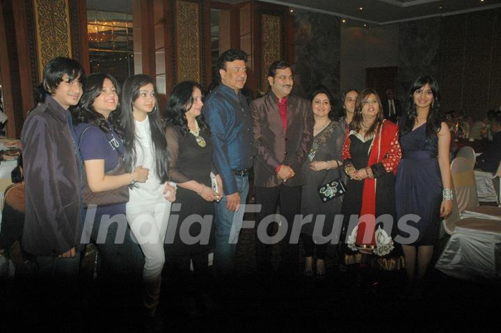 Anu Malik at Sudesh Bhosle's birthday bash