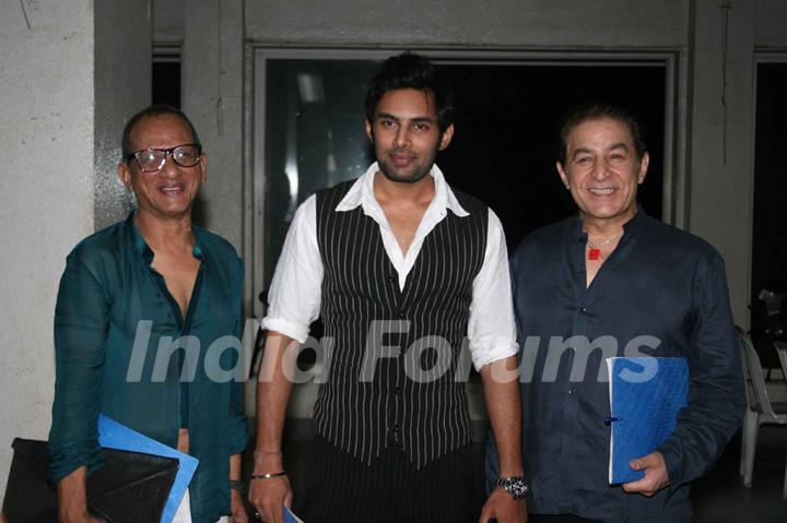 Rahul Raj Singh and Dalip Tahil at INIFD Annual Fashion show at ST Andrews