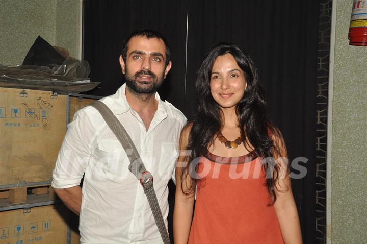 Shraddha Nigam and Mayank Anand at Sandip Soparrkar's Ballroom Studio celebrate Student's Dance Day