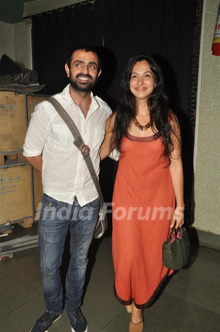 Shraddha Nigam and Mayank Anand at Sandip Soparrkar's Ballroom Studio celebrate Student's Dance Day