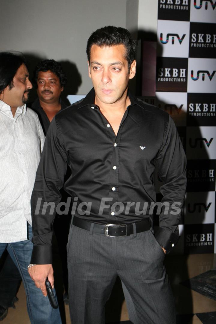 Salman Khan at Premiere of movie 'Chillar Party'