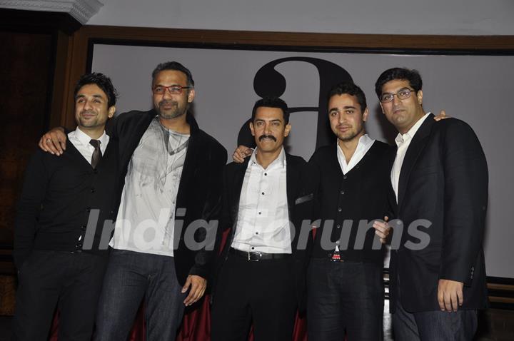 Aamir Khan, Imran, Vir Das, Kunal Roy at Delhi Belly Success Bash at Taj Lands End, Bandra