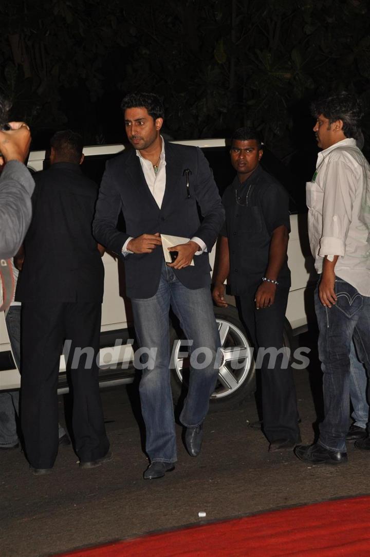 Abhishek Bachchan at musical concept 'Taj Express' song and dance extravaganza