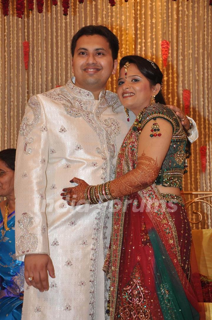 Dr Abhishek and Dr Shefali's wedding reception Khar