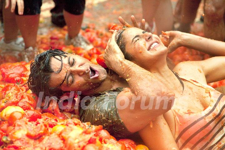 Hrithik and Katrina in the movie Zindagi Na Milegi Dobara