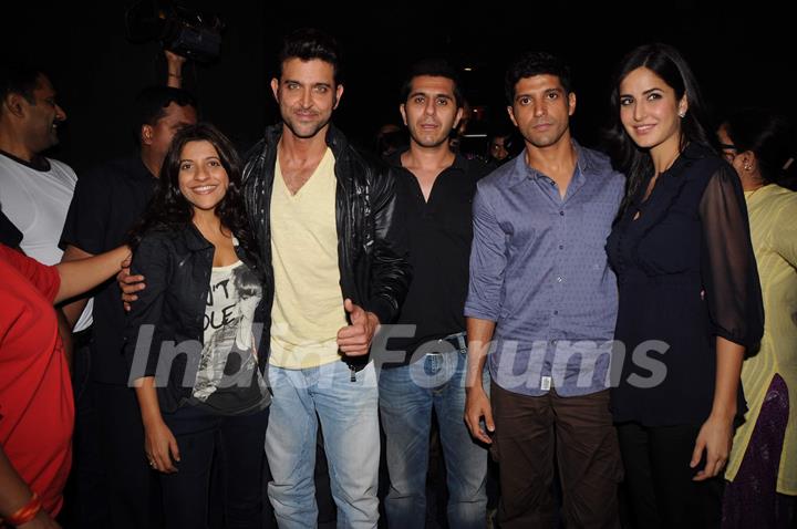 Zindagi Na Milegi Dobara stars Hrithik, Katrina and Farhan visit PVR at Phoenix Mill