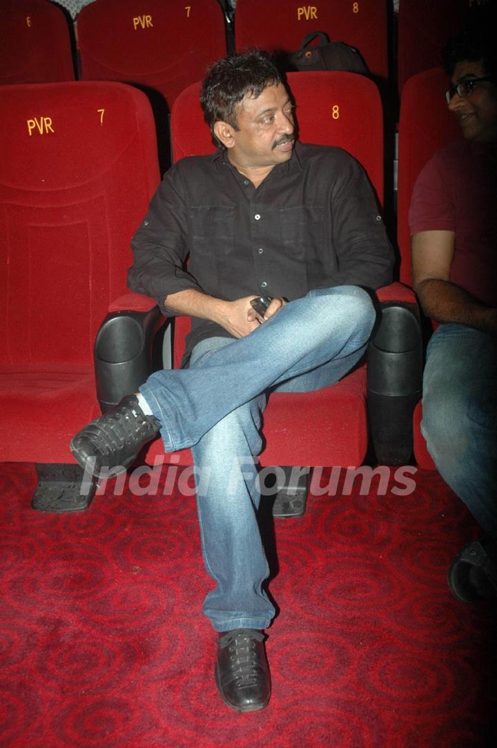 Ram Gopal Varma at Not a Love Story press meet, Cinemax