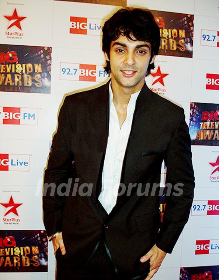 Karan Wahi at Big Tv Awards
