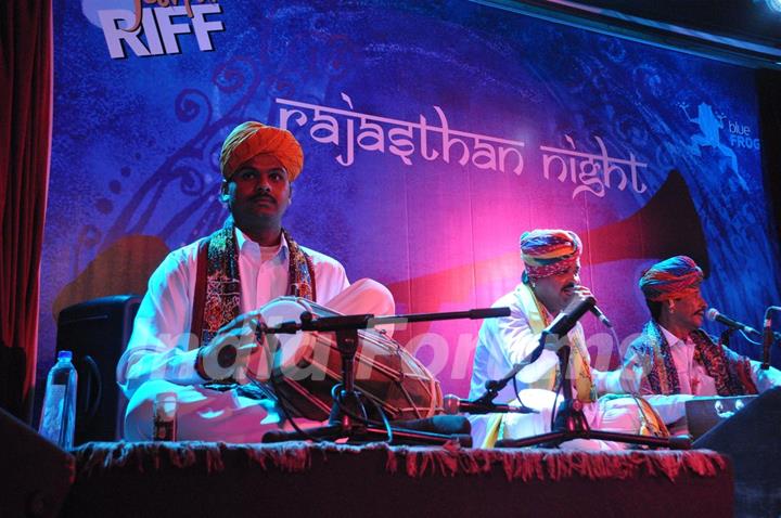 Rajasthan Night featuring the Langa of Marwar at Blue Frog