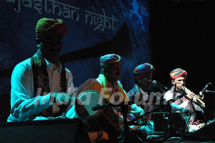 Rajasthan Night featuring the Langa of Marwar at Blue Frog