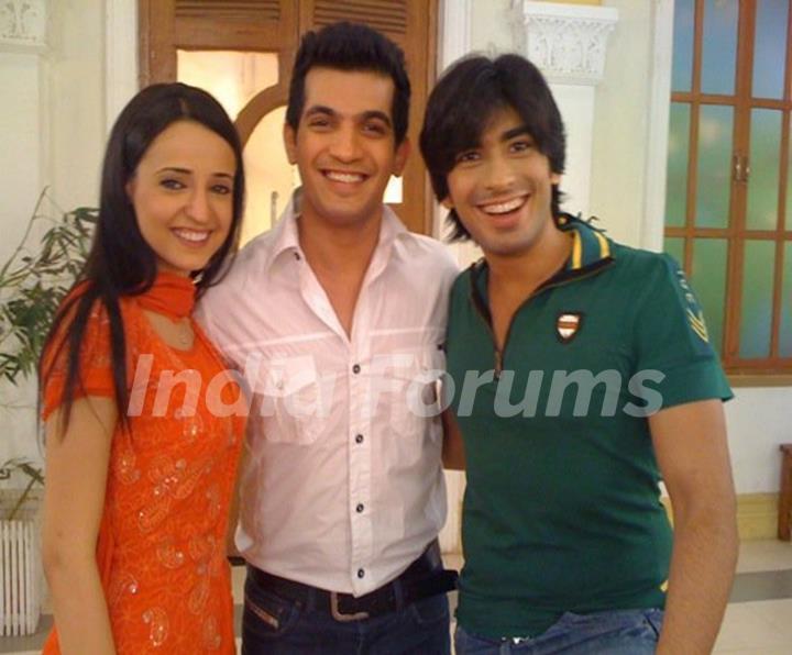 Mohit Sehgal, Sanaya Irani and Arjun Bijlani