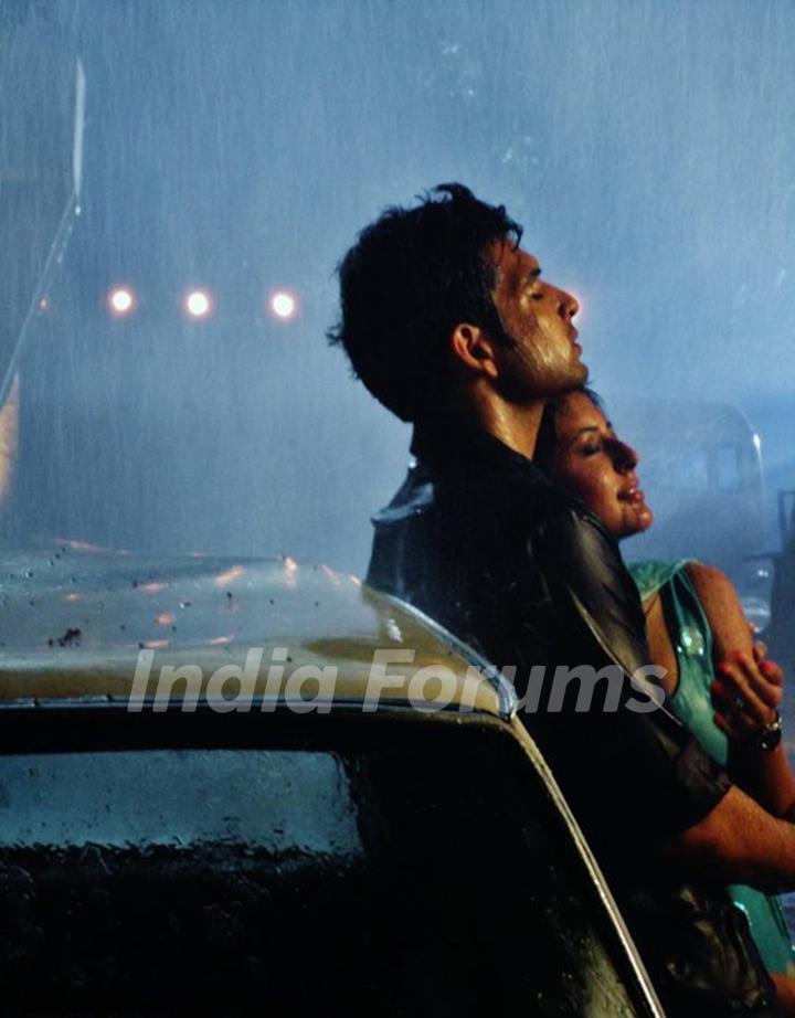 Karan and Kritika as Arjun and Arohi in Kitani Mohabbat Hai 2