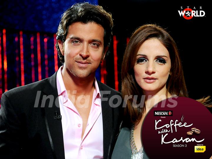 Hrithik Roshan with his wife Suzzane Roshan