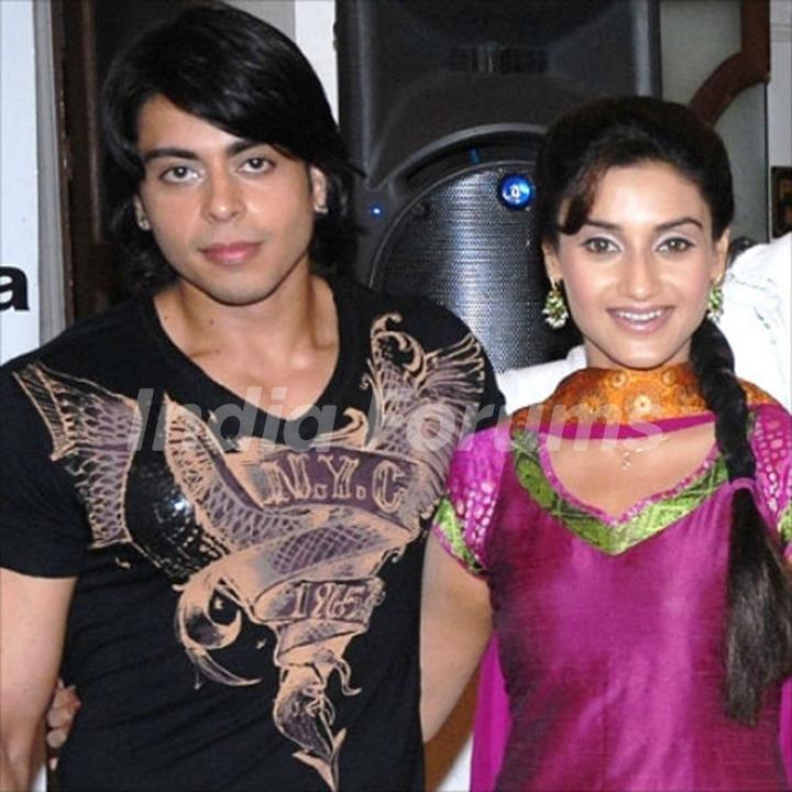 Rati Pandey and Jas Karan Singh of Miley Jab Hum Tum....