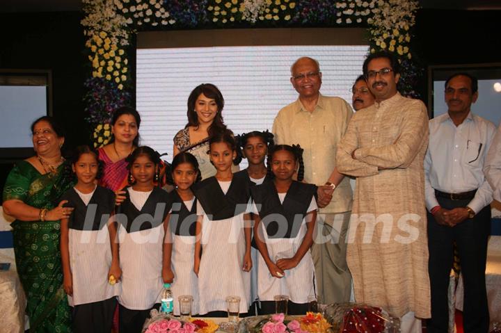 Madhuri Dixit at launch of Valuable Group Virtual BMC School initiative