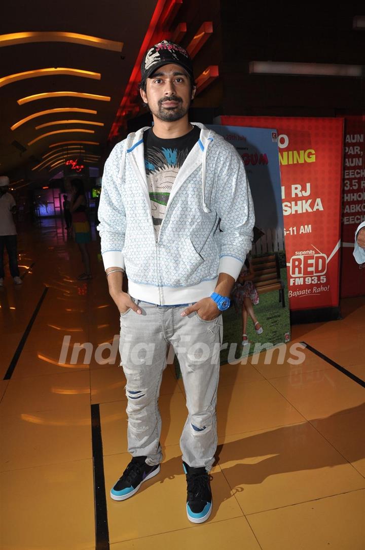 Rannvijay Singh at premiere of movie 'Bubble Gum'