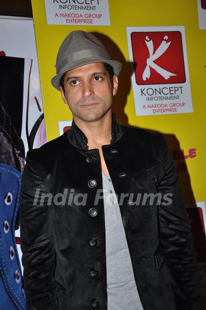 Farhan Akhtar at premiere of movie 'Bubble Gum'