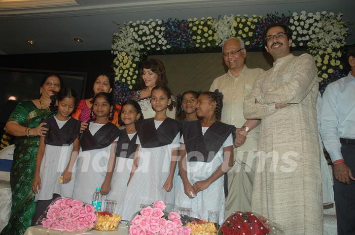 Madhuri Dixit launches Virtual School for BMC kids at a event in Mumbai