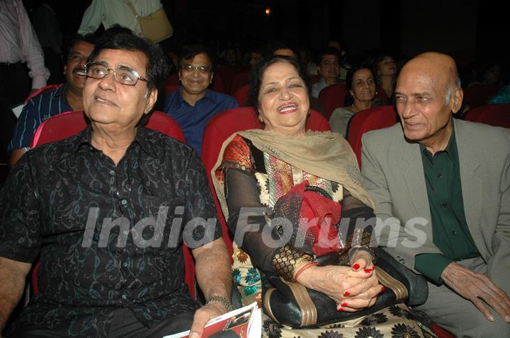 Jagjit Singh at Nivedan album launch at Iskcon