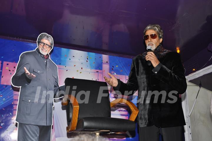 Amitabh Bachchan at press conference to announce Sony TV’s new reality show Kaun Banega Crorepati Season5, in Mumbai