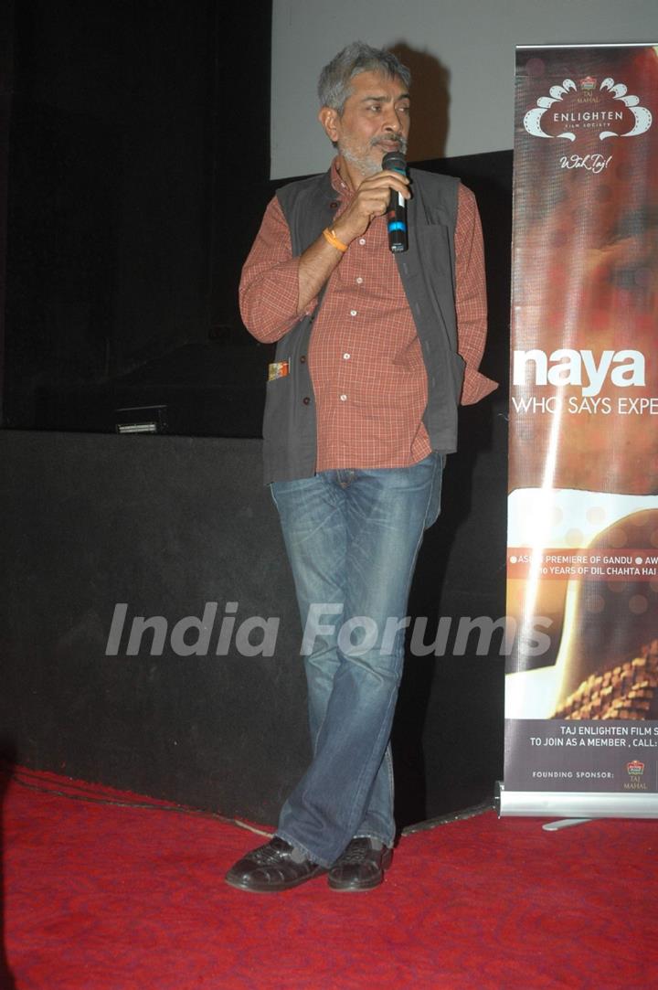 Prakash Jha at Aarakshan 15 mins media preview at Cinemax