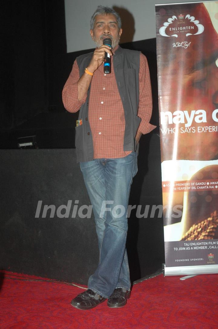 Prakash Jha at Aarakshan 15 mins media preview at Cinemax