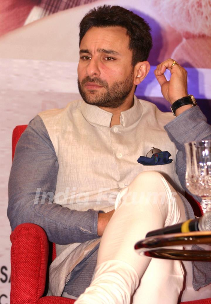 Saif Ali Khan  at a promotional event for the film