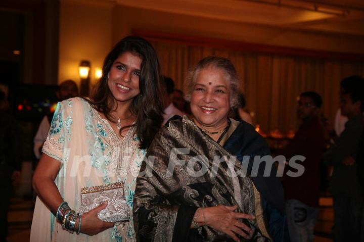 Megastar Amitabh Bachchan unveils Nitin Desai's book at his 25th year celebrations at JW Marriott in Mumbai