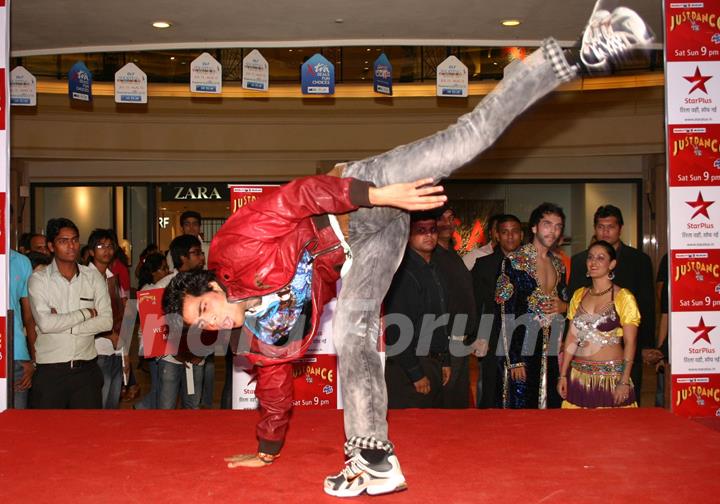 A promotional event for the Star Plus's show ''Just Dance