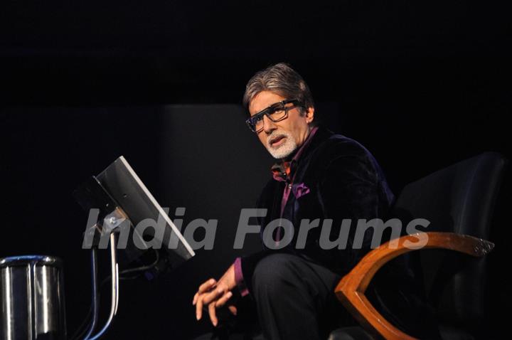 Amitabh Bachchan graces the Kaun Banega Crorepati launch at JW Mariott