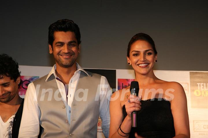 Hema and Esha Deol unveil the film 'Tell Me O Kkhuda' look at Cinemax