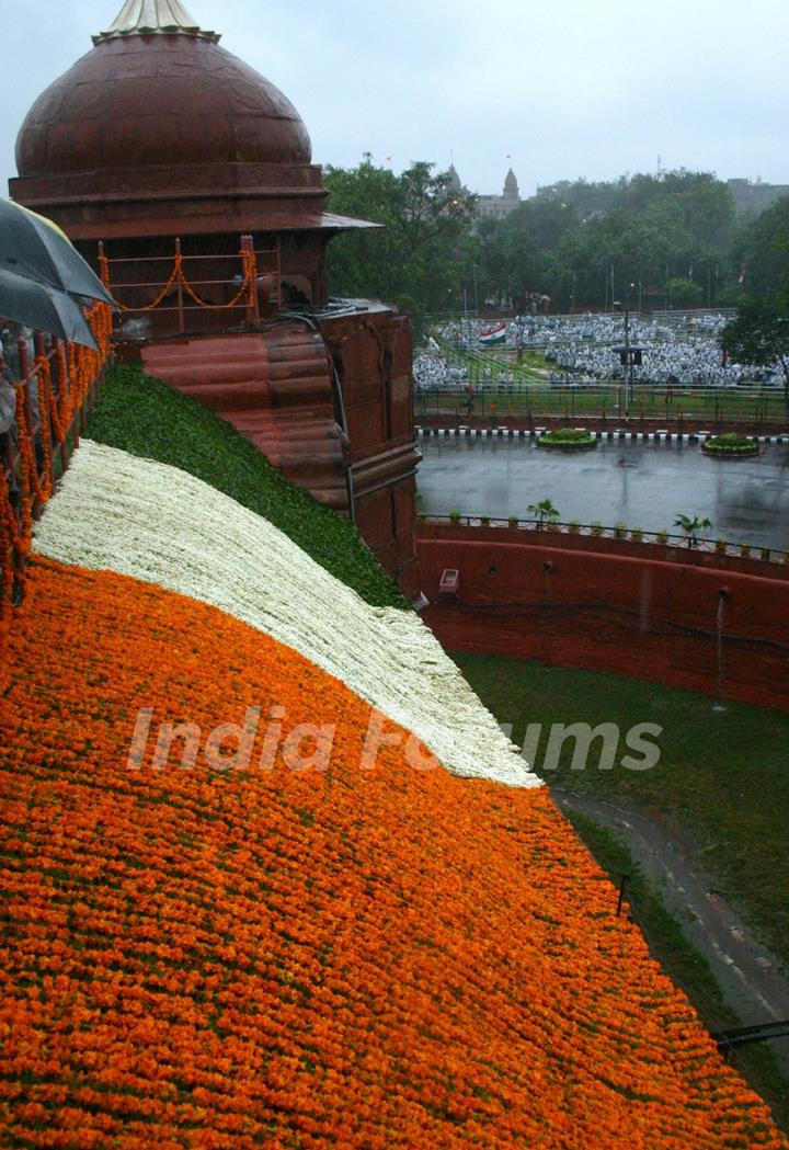 Independence Day at Red Fort on Monday. .