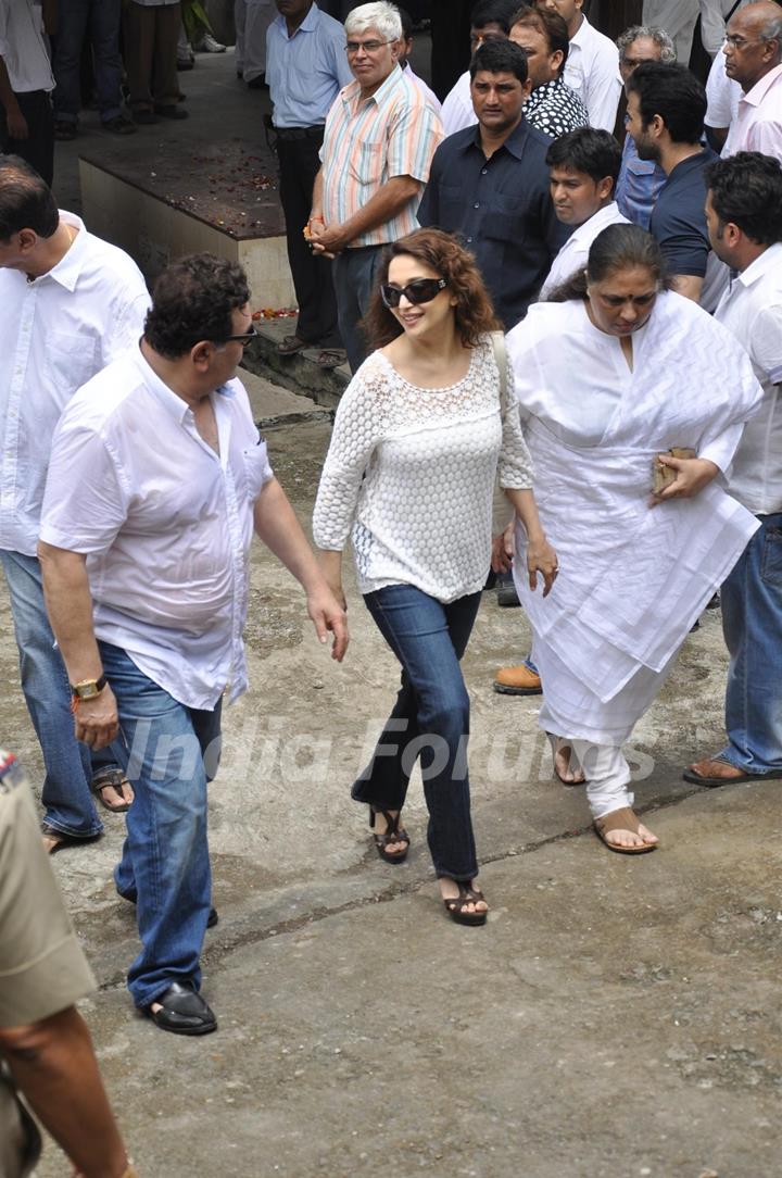 Madhuri Dixit and Rishi Kapoor pays tribute to Shammi Kapoor