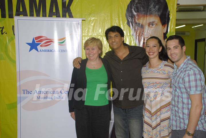 Shiamak Dawar at American institute tie up event, Mahalaxmi. .