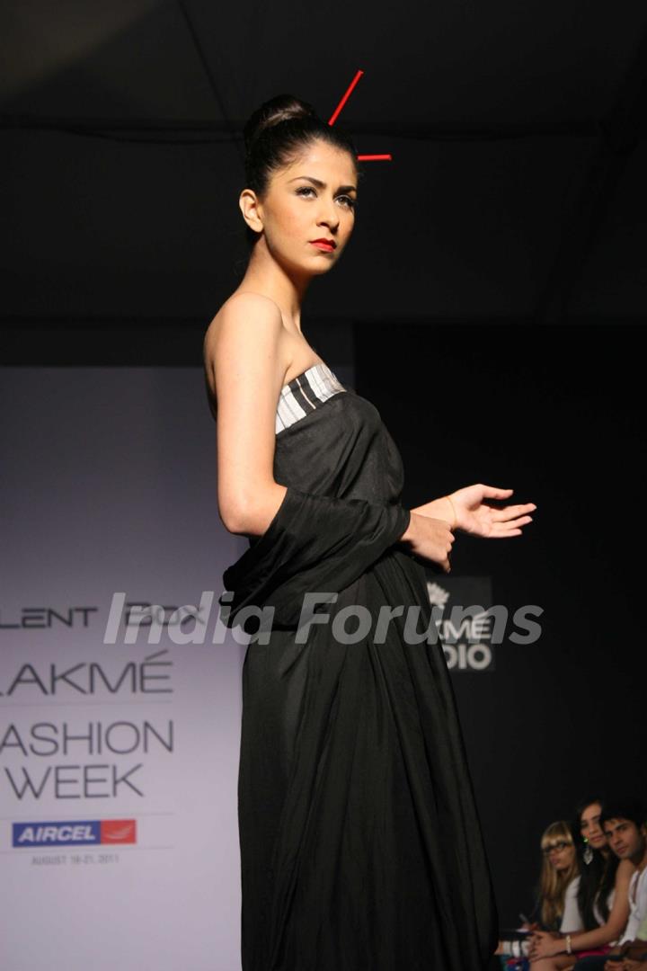 Talent Box Show at Lakme Fashion Week 2011 Day 1