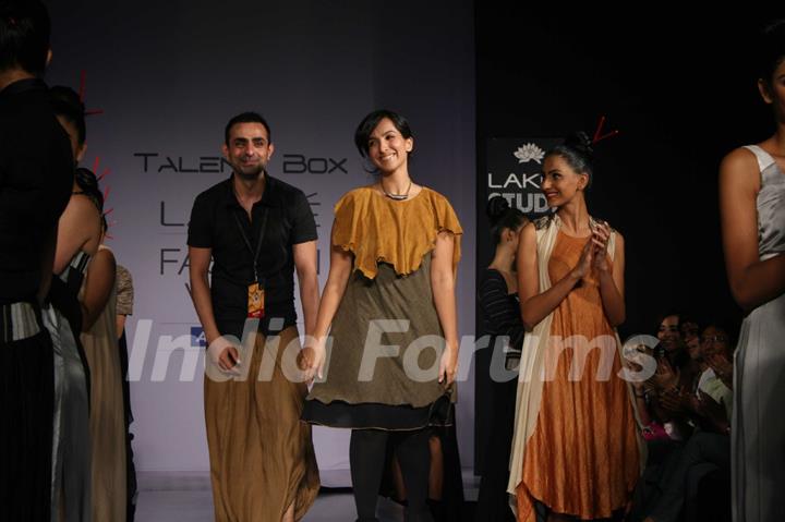 Talent Box Show at Lakme Fashion Week 2011 Day 1