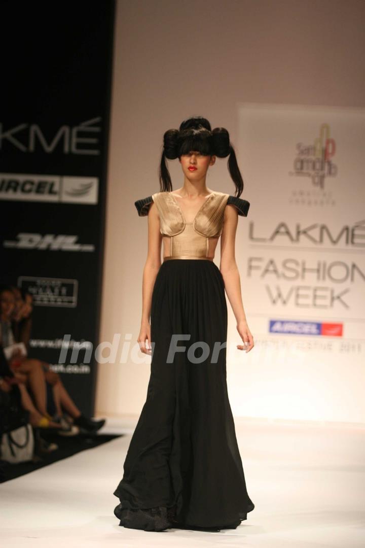 Amalraj Sengupta Show at Lakme Fashion Week 2011 Day 2