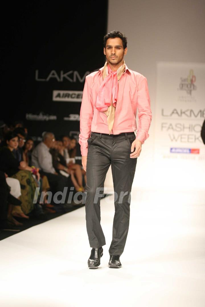 Amalraj Sengupta Show at Lakme Fashion Week 2011 Day 2