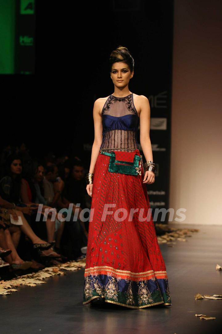 Anita Dongre Show at Lakme Fashion Week 2011 Day 2