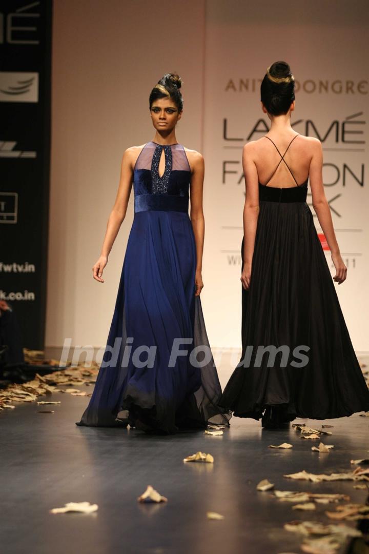 Anita Dongre Show at Lakme Fashion Week 2011 Day 2